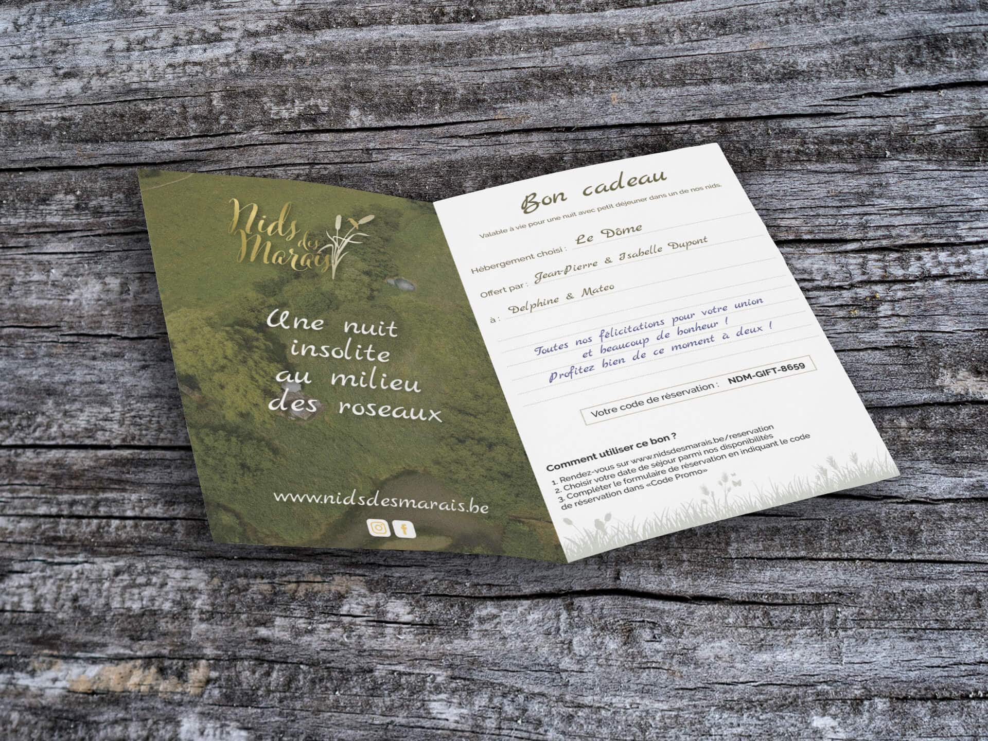 ENREGISTREZ VOTRE CADEAU visual data 8